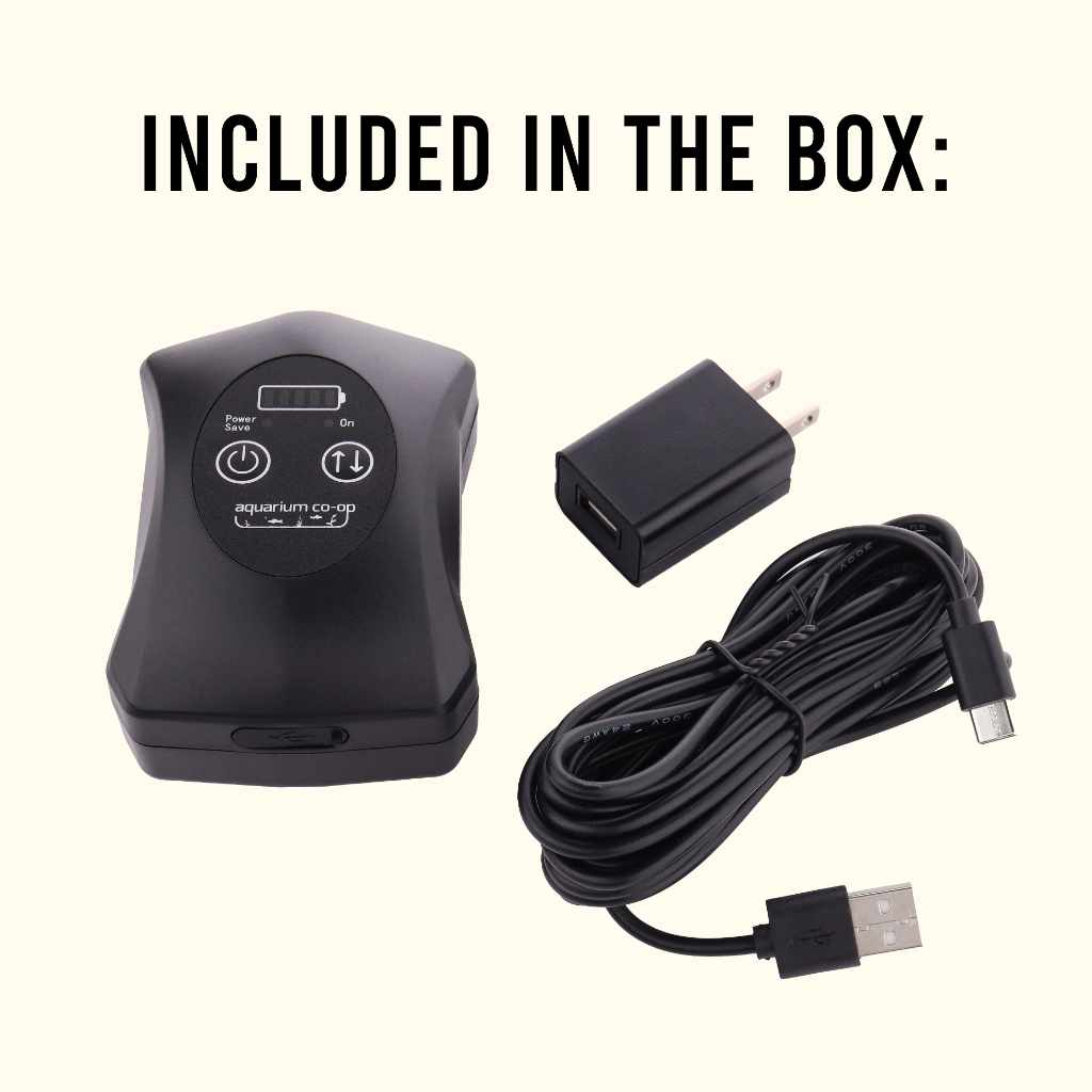 Scratch and Dent Aquarium Co-Op Air Pump with Battery Backup - Image 7